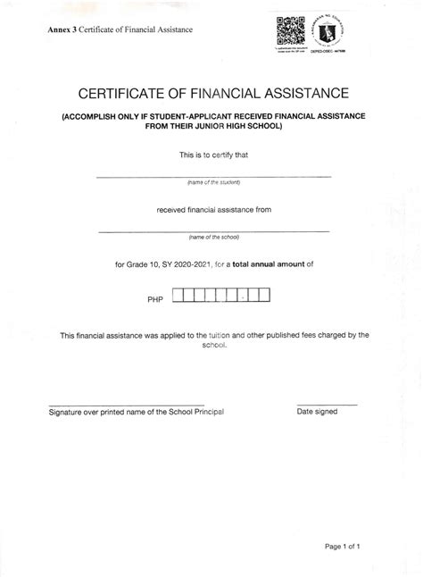 qva certificate meaning|Senior High School Voucher Program for SY 2022.